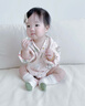 南律春秋兒童襪子中筒卡通可愛(ài)寶寶襪子1-3歲嬰兒無(wú)骨小童棉襪學(xué)生襪 貝妮小兔 4雙 S 建議0-1歲 曬單實(shí)拍圖