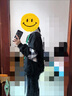 Jret原宿風(fēng)炸街棒球服2025夏季新款印花寬松嘻哈薄外套女百搭顯瘦 黑色  XL 120-135 曬單實(shí)拍圖