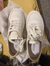卓詩(shī)尼小白鞋女2026年春秋新款百搭時(shí)尚舒適運動(dòng)休閑鞋女鞋子厚底板鞋 米/杏 37 曬單實(shí)拍圖