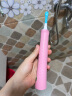 飞利浦（PHILIPS） 儿童电动牙刷4-6岁-12岁宝宝儿童软毛专用自动牙刷2种强度蓝牙APP互动 儿童节日礼物 小公主升级款 2种力度-蓝牙APP互动 实拍图