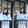 舒芳蝶（shufangdie）連衣裙女裝2025秋季新款甜美小清新毛衣半身裙兩件套套裝裙子女潮 藍色開(kāi)衫毛衣+半身裙 M 曬單實(shí)拍圖