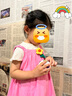 ASK JUNIOR女童裙子2025夏裝小童蝴蝶翅膀吊帶連衣裙 粉色 100 曬單實(shí)拍圖