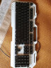 前行者GX30Z真机械手感游戏键盘鼠标套装有线静音薄膜键鼠台式电脑网吧笔记本办公背光USB外接外设 金属黑色冰蓝光键盘 实拍图