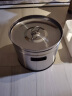 厨伴304不锈钢米桶家用密封防潮防虫15KG食品级米缸加厚米面桶面粉桶 304加厚款8KG 实拍图