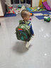 蟻行客 新款兒童小恐龍迷彩背包 旅行幼兒園上學輕便透氣卡通雙肩書包 星林色 大號（33*26*16適合4-6歲） 曬單實拍圖