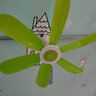 ZOLEE中聯(lián)(zolee)軟葉寶寶吊扇床上宿舍帶娃家用小型6葉吊扇FG10-45電風(fēng)扇 直徑45cm+3米開關(guān)線 曬單實拍圖