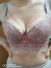 圖薇娜（TUWEINA）調整型文胸聚攏收副乳內衣網(wǎng)紅中厚罩杯矯正外擴高側比防下垂胸罩 漢斯紫（單件） 34/75C【中薄杯1CM】 曬單實(shí)拍圖
