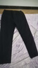 衣然呈品牛仔褲男春夏季寬松直筒褲百搭潮牌高街簡(jiǎn)約休閑闊腿褲子男 黑色【A款】 XL 曬單實(shí)拍圖