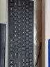 飞利浦（PHILIPS）SPT6327键鼠套装 有线键盘鼠标 剪刀脚结构 防溅洒 笔记本电脑外接键盘 黑色 实拍图