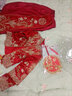 秀禾服新娘2025新款結婚嫁衣中式禮服婚紗敬酒服大碼秀禾小個(gè)子女 薔薇簡(jiǎn)約款+金鑾頭飾 M [95-105斤] 曬單實(shí)拍圖