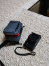 SOZOR 相机包 小卡片机单肩斜挎包适用于索尼RX100M7理光GR3X佳能G7X3松下LX10保护套防震小包防雨溅 深蓝色+腰带 实拍图