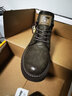 Jeep吉普短靴男秋冬新品韓版時(shí)尚工裝靴男戶(hù)外休閑軟底低幫馬丁靴子男 卡其色(皮鞋碼) 38 曬單實(shí)拍圖