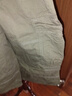 JEEP/吉普輕奢夏季新款七分褲男士休閑短褲寬松多口袋運(yùn)動(dòng)工裝褲耐磨 軍綠色 801 L 建議120-135斤穿 曬單實(shí)拍圖