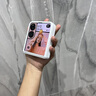 親奢潮吾小米mixflip手機殼折疊屏xiaomi MIXFlip2中軸全包殼膜一體保護套 象牙白*高端素皮*殼膜一體全包殼 小米 mix flip 曬單實拍圖