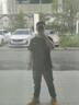 吉普（JEEP）牛仔褲男春秋季寬松直筒長(zhǎng)褲潮流休閑褲子男士百搭男褲 藍(lán)色 32 曬單實(shí)拍圖