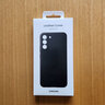 三星（SAMSUNG）Galaxy S22+ 5G原裝手機殼 真皮保護套 s22+防摔纖薄保護皮套 S22+【黑色】 曬單實(shí)拍圖