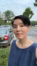 斯琴2024夏季新款女灰色亞麻V領(lǐng)繡花寬松連衣裙子短袖BDXQ01225 灰色 L 曬單實(shí)拍圖