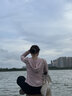 依冉暖妮防曬衣女夏季冰絲修身運(yùn)動(dòng)短外套女跑步UPF50+防曬服 FSY203粉色 M(85-105斤) 曬單實(shí)拍圖