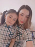 WONST品牌紅色格子親子旗袍母女裝年新款洋氣改良古風(fēng)夏季親子裝連 綠格子魚尾 媽媽L 曬單實(shí)拍圖