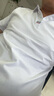 羅蒙2025夏季新款短袖polo衫男士寬松透氣絲光棉短袖潮牌翻領(lǐng)潮流男裝 505白色 3XL 曬單實(shí)拍圖