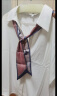 欧莎（OSA）OL通勤白色短袖雪纺衬衫女设计感小众新款衬衣上衣 白色 XS 实拍图