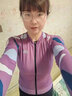 蘭帕達騎行褲女款長褲騎行服公路車騎行長褲海綿墊自行車騎行套裝盎然 模特同款上衣+黑色褲子 XL （60-65kg） 曬單實拍圖
