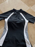 安踏（ANTA）小蠻腰丨分體泳衣女夏季遮肉顯瘦泳裙女款短袖泡溫泉度假泳裝 基礎黑/純凈白/淺灰色-1 M (155-165cm/40-50kg) 曬單實(shí)拍圖