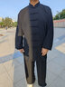 揚武源棉加絲太極服男女練功服春秋武術(shù)表演服晨練新款中國風(fēng)太極拳服裝 黑色 【男女同款】 XXXXL 身高179-190體重180-200斤 曬單實(shí)拍圖