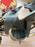 TI-MOUNT日本OGK單車兒童安全座椅歐款親子自行車后嬰寶孩坐墊位(退貨扣40 黑茶色 曬單實拍圖