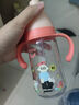 愛(ài)得利（evorie）嬰兒奶瓶 寬口徑雙手柄帶重力球Tritan奶瓶240ml 派對(duì)橘(6個(gè)月+) 曬單實(shí)拍圖