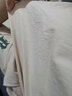 舉風(fēng)中國風(fēng)刺繡亞麻短袖t恤男夏季薄款寬松大碼棉麻半袖潮流休閑體恤 T125白色 4XL 曬單實(shí)拍圖