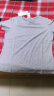 艾路丝婷夏装短袖T恤女上衣韩版修身圆领纯色棉体恤TX3361 灰色 170/92A/XL 实拍图