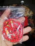 左傳左傳珠寶 紅朱砂金箔手鏈 佛珠手串男女款本命年合成朱砂手鏈單圈 108顆多圈朱砂6mm 曬單實(shí)拍圖