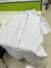 星工 短袖白大褂 工厂车间实验室工作服可定制劳保服男女2XL 实拍图