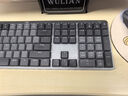 羅技（Logitech）大師系列 MX Mechanical 商務(wù)低噪無(wú)線(xiàn)雙模矮軸機械鍵盤(pán) 智能鍵盤(pán) 全尺寸段落青軸 曬單實(shí)拍圖