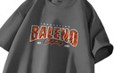 班尼路（Baleno）t恤男夏季重磅220g純棉美式潮流青少年運動(dòng)休閑寬松字母短袖上衣 曬單實(shí)拍圖