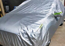 牧安新款牛津布汽車車衣車罩防曬防雨防水防塵隔熱四季通用戶外車套遮 加絨款銀色 曬單實拍圖