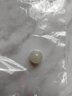 君恩 精品白月光散珠圓珠 貓眼石手串手工diy手鏈多寶手串水晶飾品 純白月光圓珠12MM/顆 曬單實(shí)拍圖