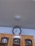 北极星（POLARIS）挂钟客厅家用智能钟木纹电波时钟自动对时钟表38cm智能机芯 实拍图