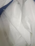 QGF假兩件外套女新款寬松春秋開(kāi)衫牛仔拼接夾克百搭設計感小眾上衣服 白色 XL 曬單實(shí)拍圖