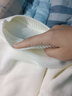 新款韓版純色開叉寬松毛衣女學(xué)生長袖百搭顯瘦中長款針織衫潮 杏色 2XL 125-140 曬單實(shí)拍圖
