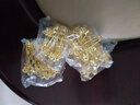 邁利達 床單被套別針多彩縫紉配件工具安全別針大號小號老式銀色別針 金色100枚長約55mm 曬單實拍圖