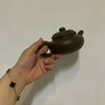 益馨榮 宜興紫砂壺茶壺仿古壺手工壺功夫茶具泡茶陶瓷茶具泡茶壺 棕色仿古壺 240ml 曬單實(shí)拍圖