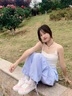 板鞋女新款ins復古帆布鞋子女學(xué)生港風(fēng)運動(dòng)滑板輕便休閑德訓女鞋 粉色 37 曬單實(shí)拍圖