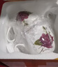 富彩陶瓷燕麥片早餐牛奶杯家用陶瓷帶蓋大號(hào)馬克杯子微波爐骨瓷水杯 早晨玫瑰/早餐杯【大容量600ml】 曬單實(shí)拍圖