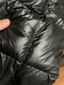 mont·bell男士戶外1000蓬鵝絨羽絨服Plasma超輕加厚連帽保暖防寒服1101528 BK黑色 L 曬單實(shí)拍圖