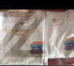 La Chapelle Sport拉夏贝尔纯棉t恤女夏季透气运动宽松短袖女休闲时尚潮牌打底衫女 白色(色块字胸标) XL(推荐130-150斤) 实拍图