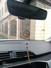 法蘭博車(chē)載香水汽車(chē)掛件車(chē)內飾品高檔創(chuàng  )意車(chē)用香薰精油掛飾后視鏡吊墜 一鹿平安金色·琺瑯白 曬單實(shí)拍圖