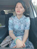 花木深【吳謹(jǐn)言同款】旗袍改良版連衣裙女刺繡高腰裙真絲裙子禮服 淺灰色 S 曬單實(shí)拍圖