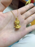 允禎珠寶老鳳凰黃金天使福星寶寶黃金項(xiàng)鏈吊墜999足結(jié)婚紀(jì)念日禮物送老婆 足金天使平安 配S925銀項(xiàng)鏈 曬單實(shí)拍圖